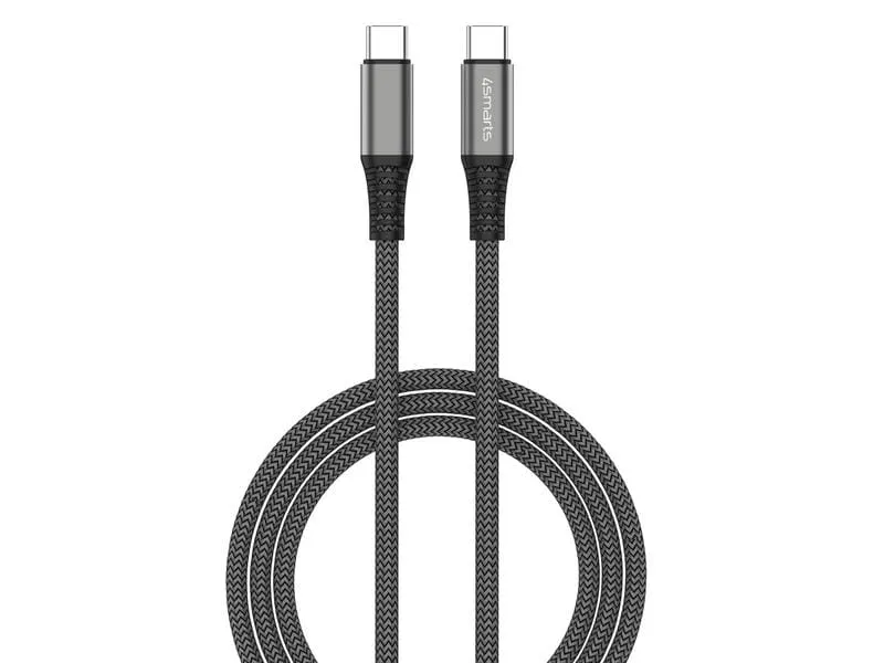 4smarts USB 2.0-Kabel Daten- und Ladekabel USB C - USB C 3 m 4smarts USB 2.0-Kabel Daten- und Ladekabel USB C - USB C 3 m