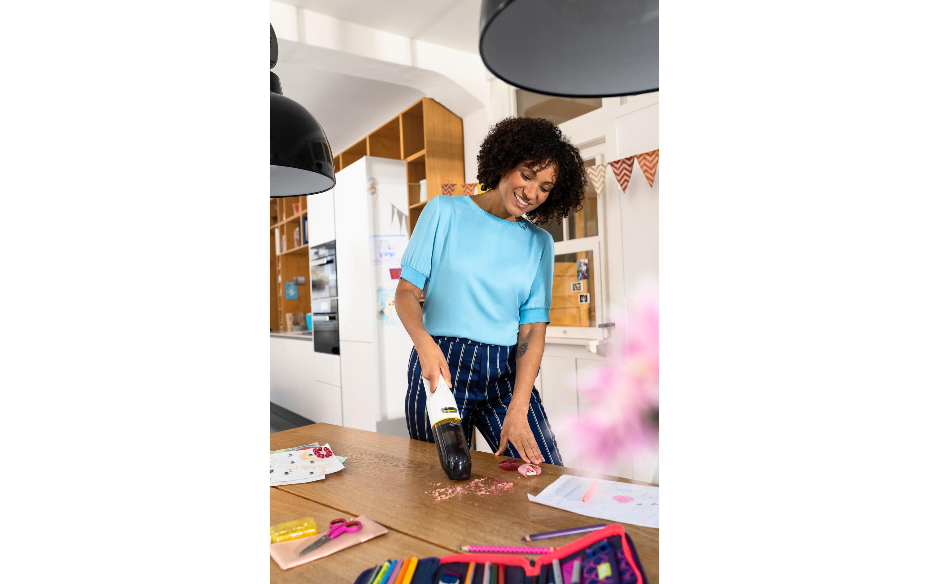 Kärcher Akku-Handsauger CVH 3 Plus Schwarz/Weiss