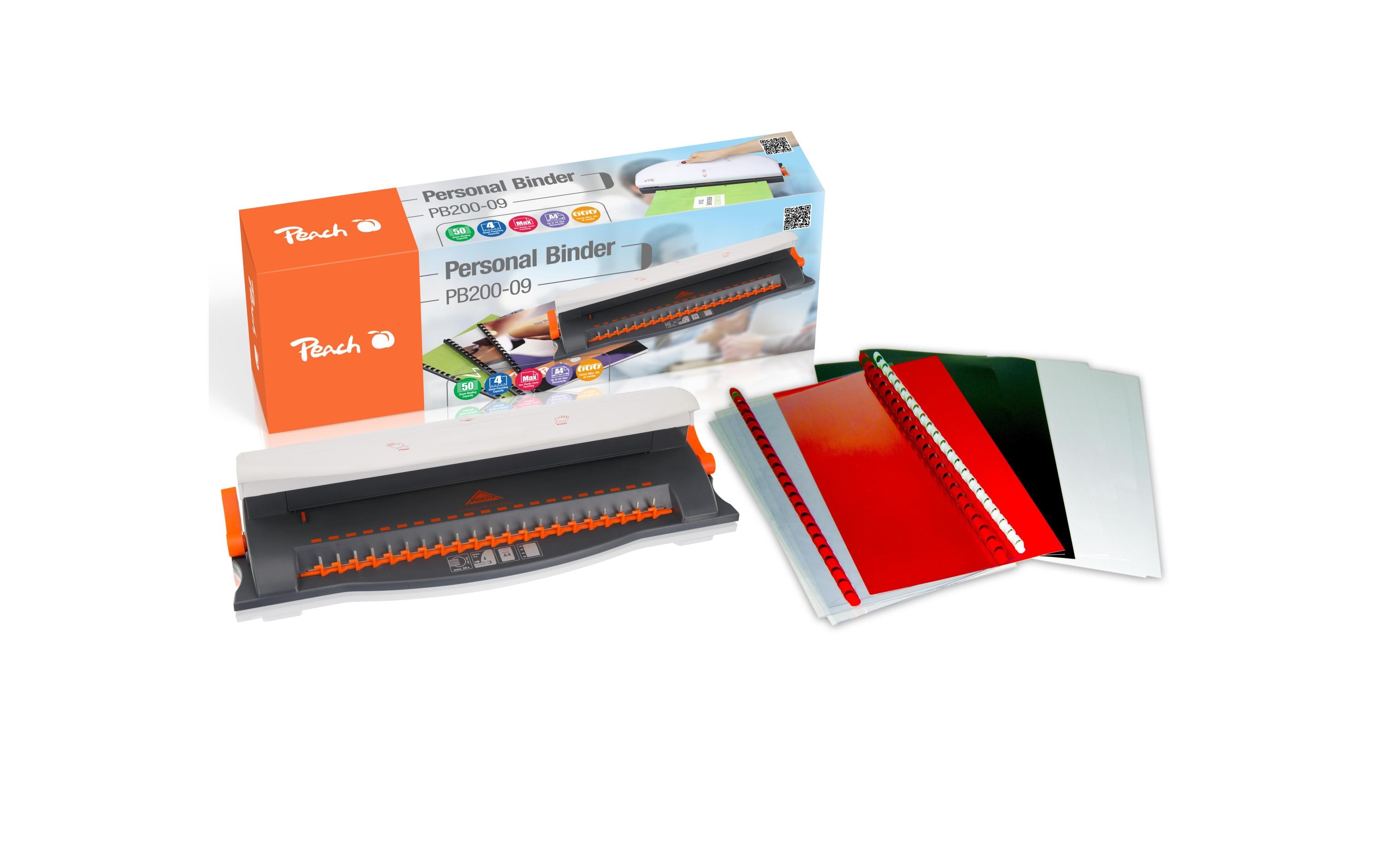 Peach Bürogeräte Bindegerät PB200-09 50 Seiten Peach Bürogeräte Bindegerät PB200-09 50 Seiten