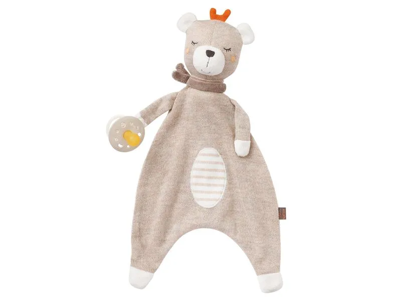 fehn Schmusetuch Natur Teddy fehn Schmusetuch Natur Teddy