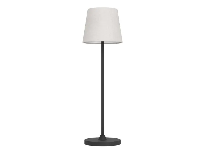EGLO Leuchten Tischleuchte Leonero Akku H:340 LED-CCT Touch Weiss
