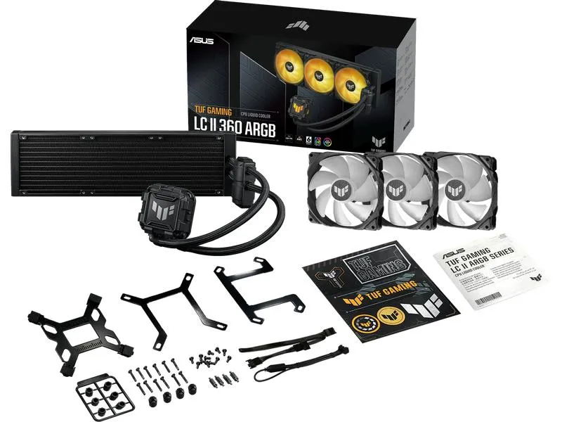 ASUS Wasserkühlung TUF Gaming LC II 360 ARGB ASUS Wasserkühlung TUF Gaming LC II 360 ARGB