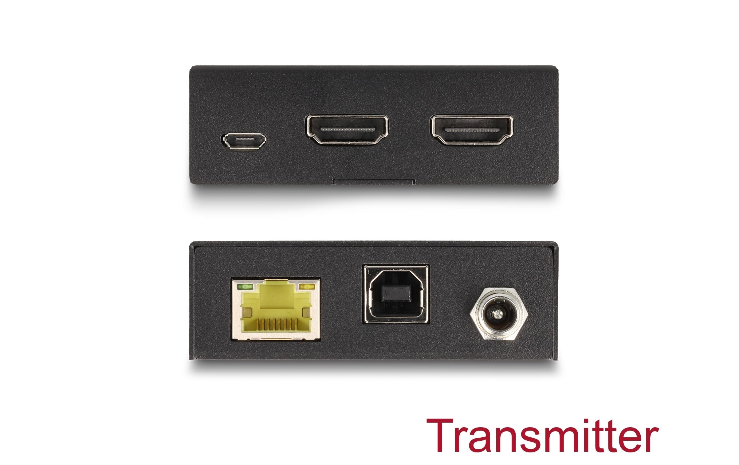 Delock Extender Set über Cat.6 Kabel 4K 60 Hz 70 m