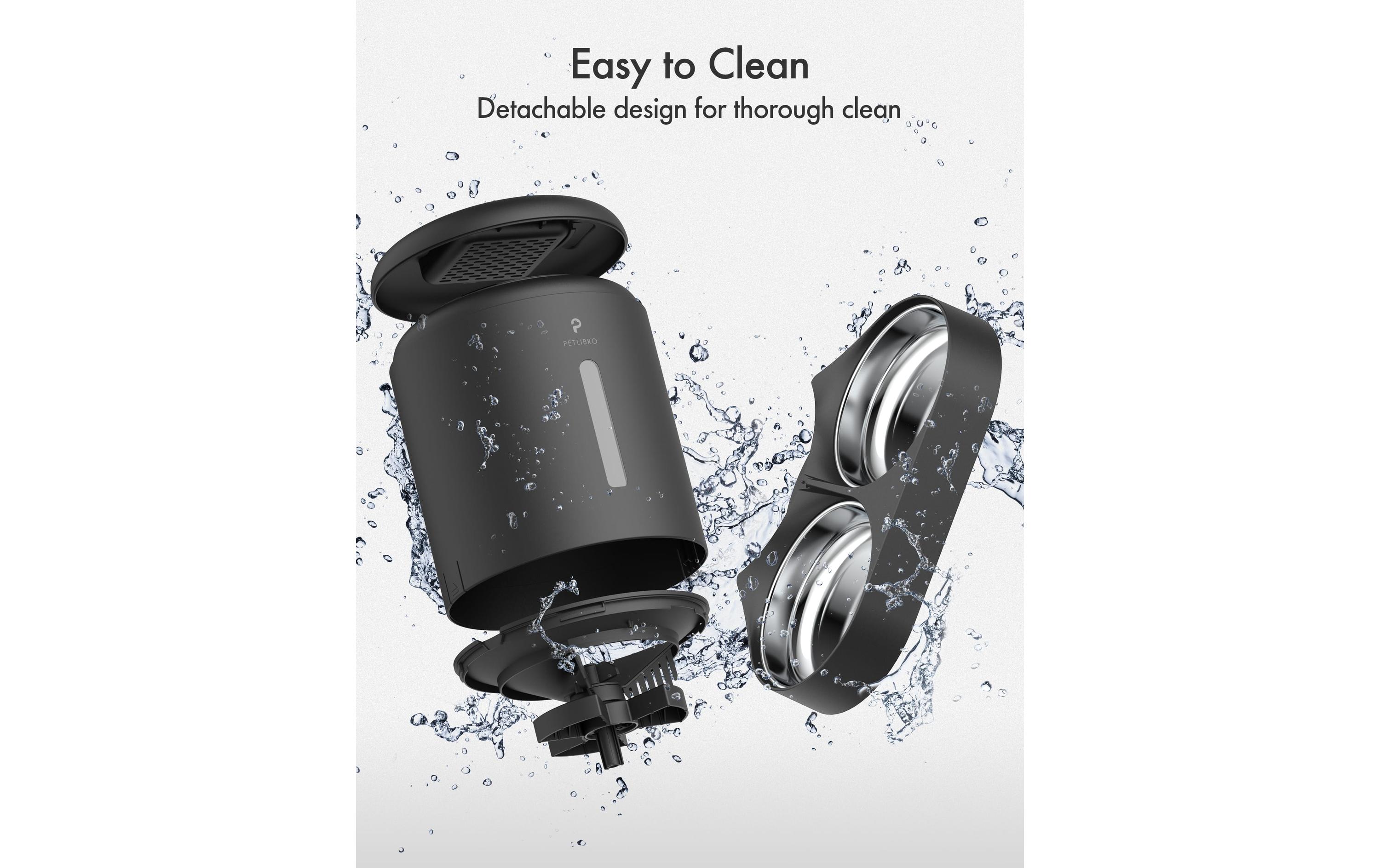 Petlibro Futterautomat Granary Dual Feeder 5 l, Schwarz