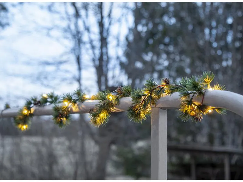 Star Trading Girlande LED Larix, 140 cm, Grün Star Trading Girlande LED Larix, 140 cm, Grün