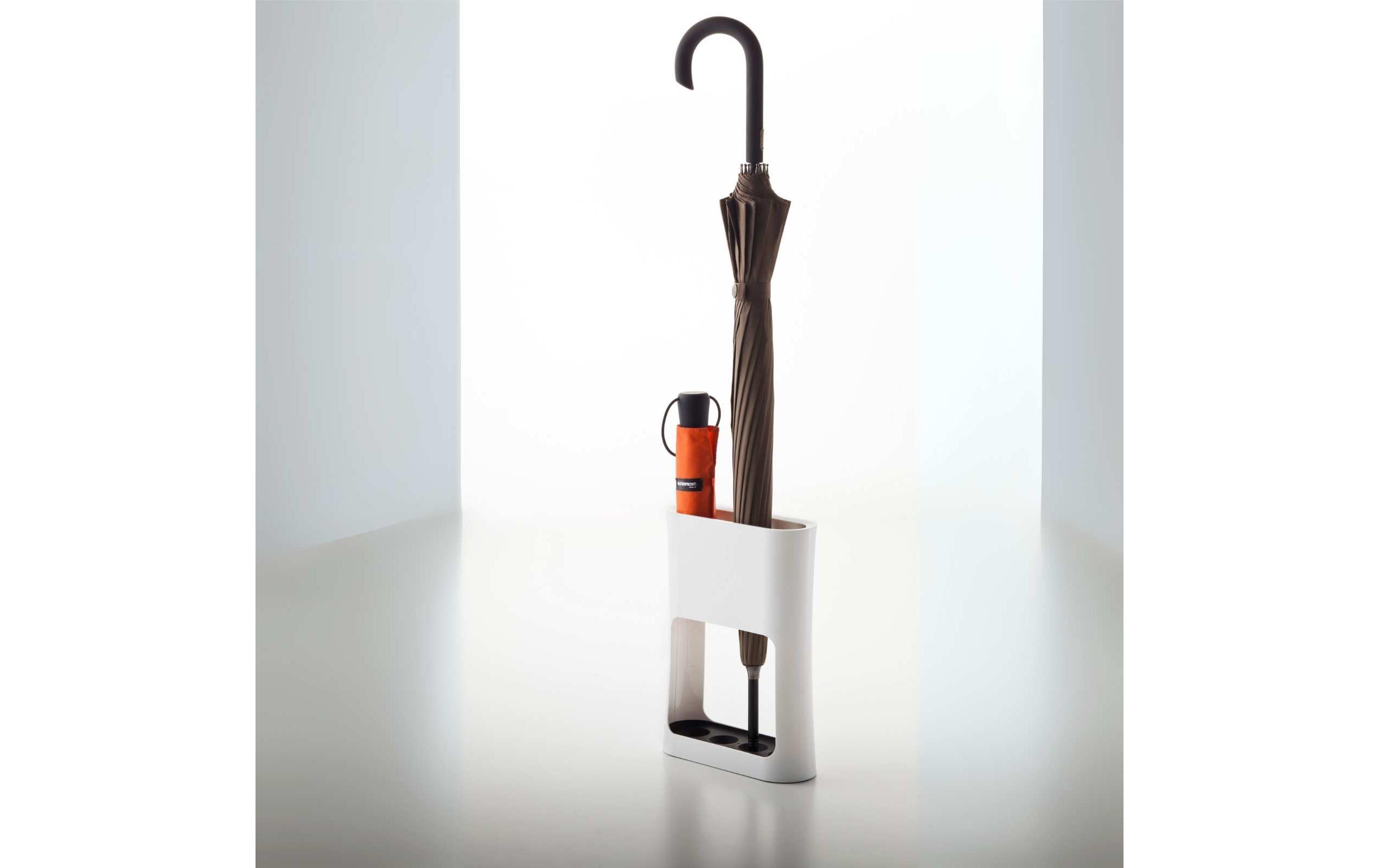 Yamazaki Schirmständer Oval Weiss