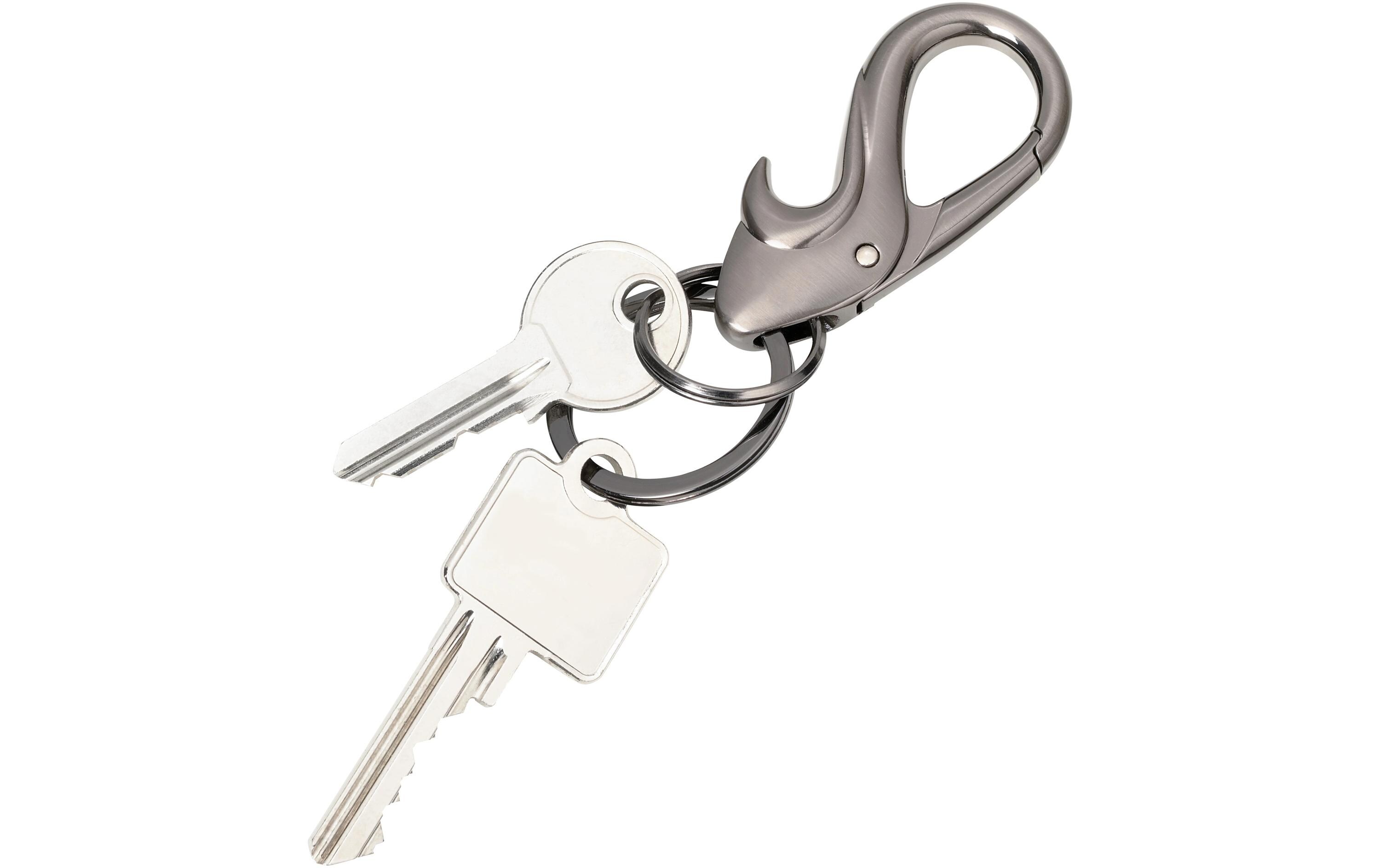 Troika Schlüsselanhänger Drop mit zwei Spaltringen