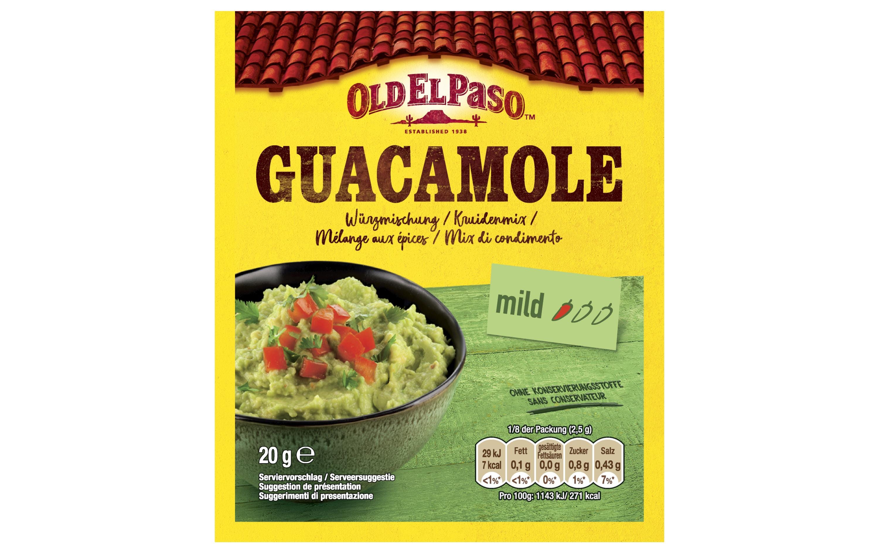 Old El Paso Guacamole Mix 20 g Old El Paso Guacamole Mix 20 g