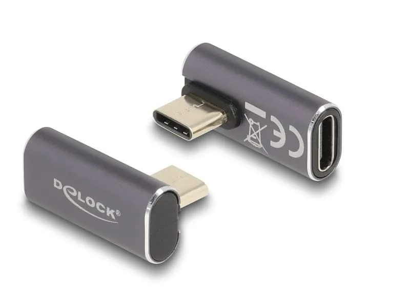 Delock USB-Adapter gewinkelt USB-C Stecker - USB-C Buchse