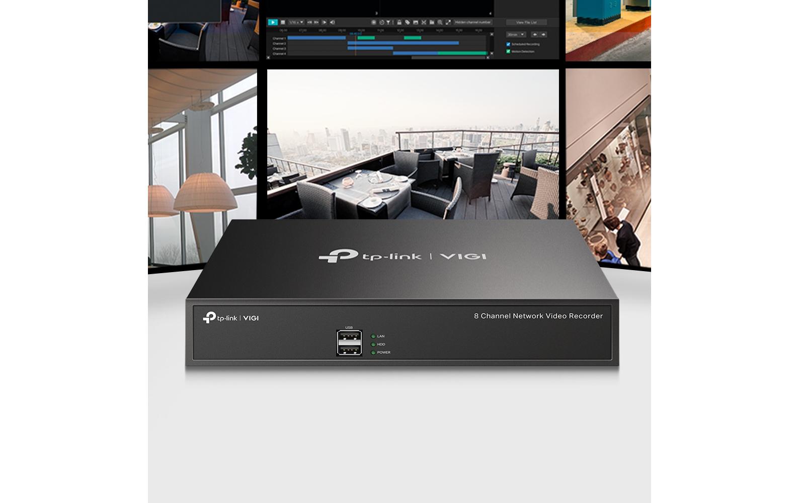 TP-Link Netzwerkrekorder VIGI NVR1008H 0 TB, 8 Kanal