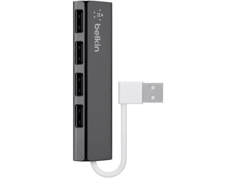 Belkin USB-Hub 4-Port Travel-Hub Belkin USB-Hub 4-Port Travel-Hub