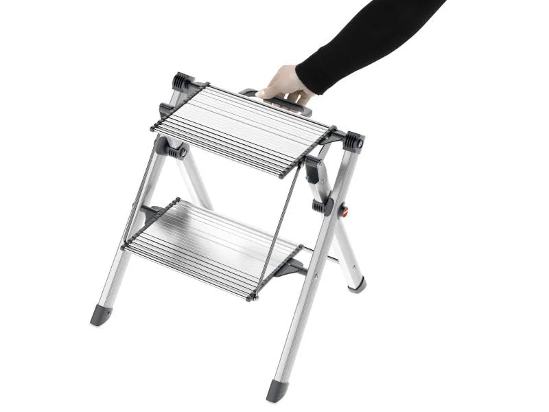Hailo Trittleiter MK80 Comfort Line 2 Stufen Hailo Trittleiter MK80 Comfort Line 2 Stufen