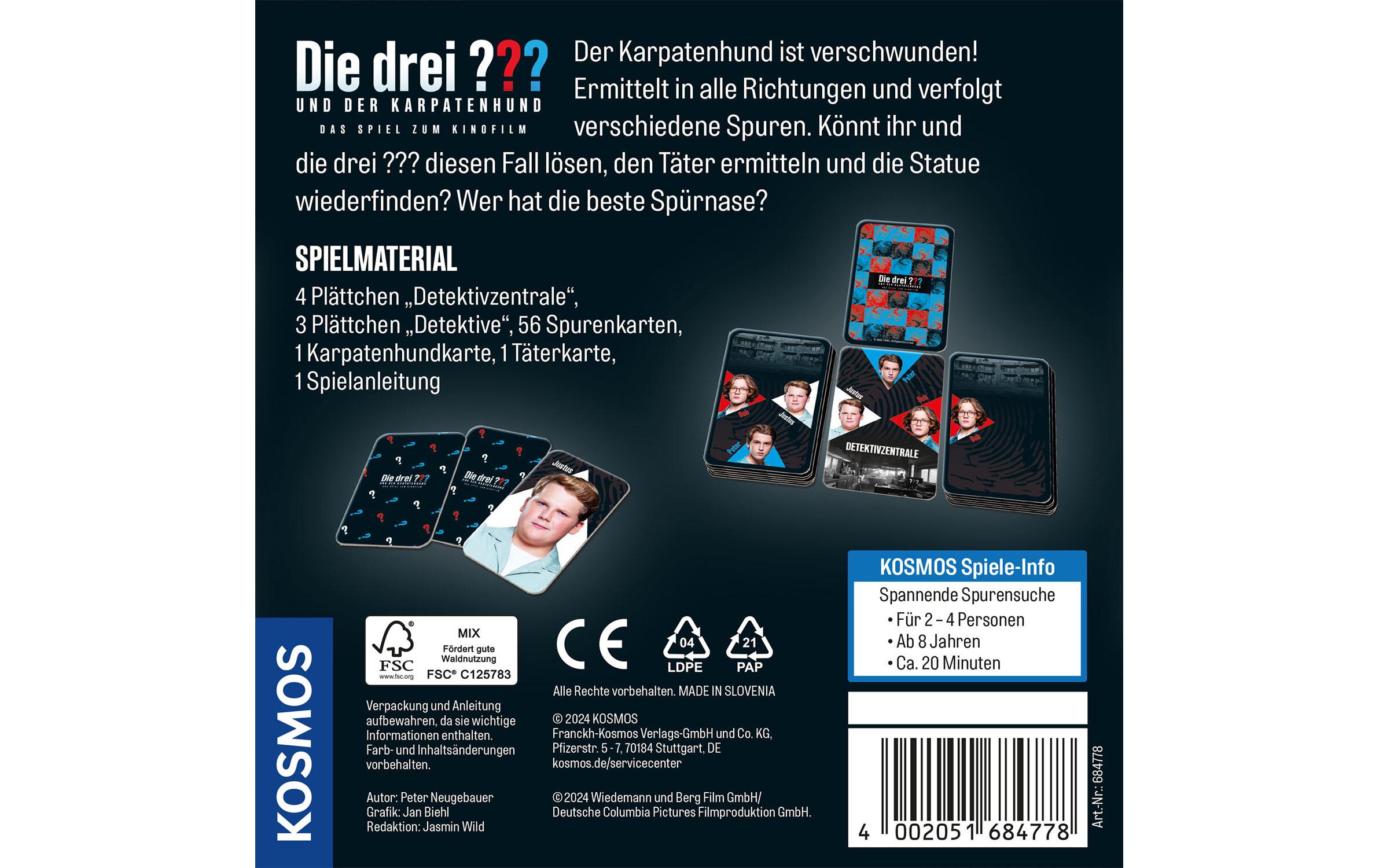 Kosmos Die drei ??? und der Karpatenhund Kosmos Die drei ??? und der Karpatenhund