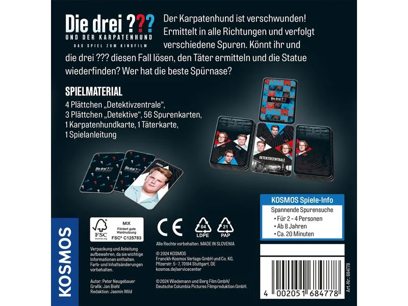 Kosmos Die drei ??? und der Karpatenhund Kosmos Die drei ??? und der Karpatenhund
