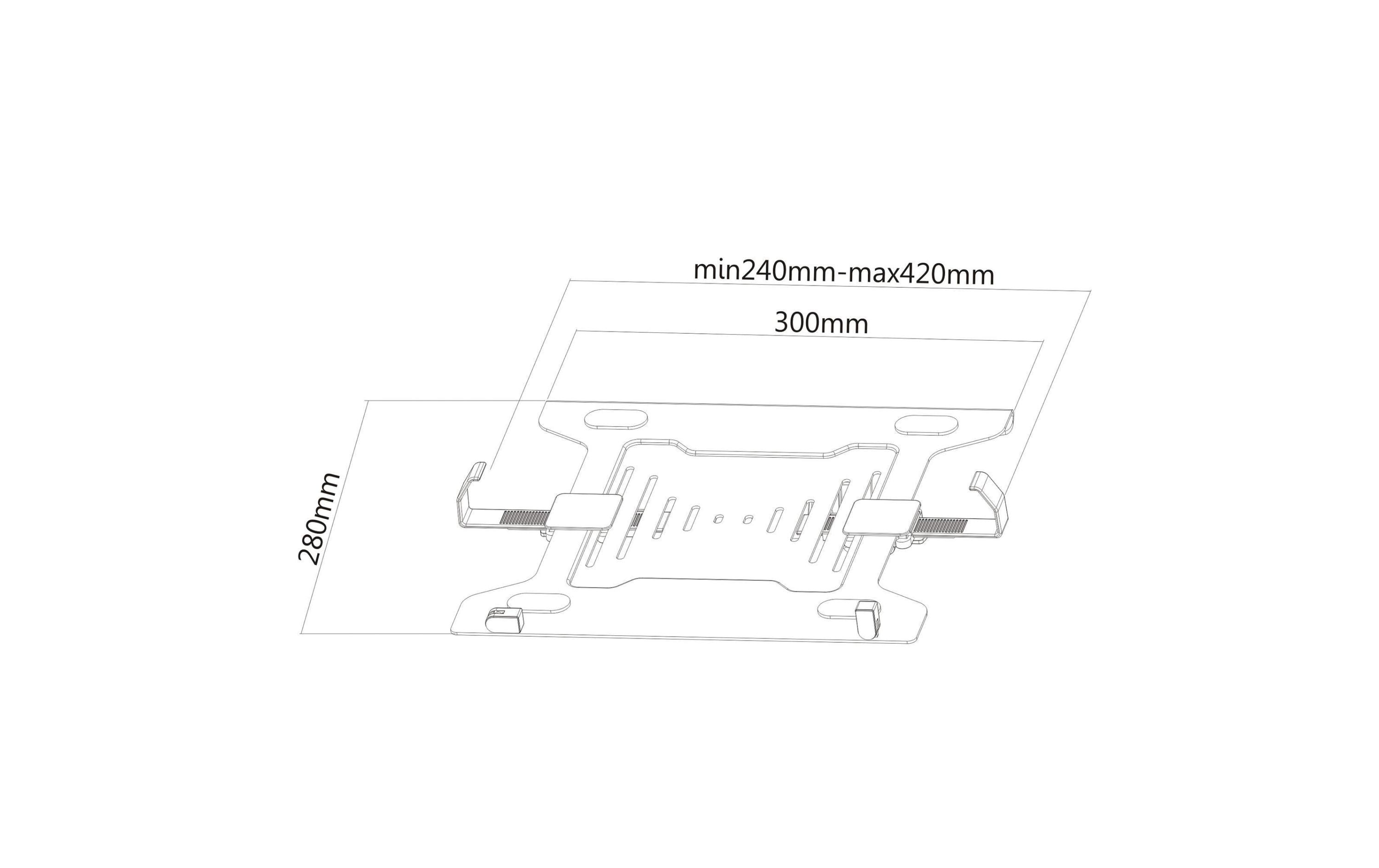 PureMounts VESA Adapter Notebook
