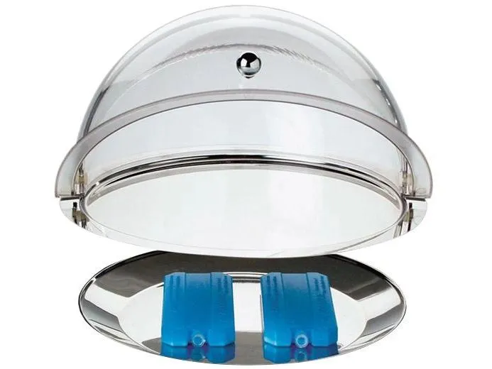 APS 5-tlg. Set Thermo ca. D38 cm, H24 cm Transparent/Silber