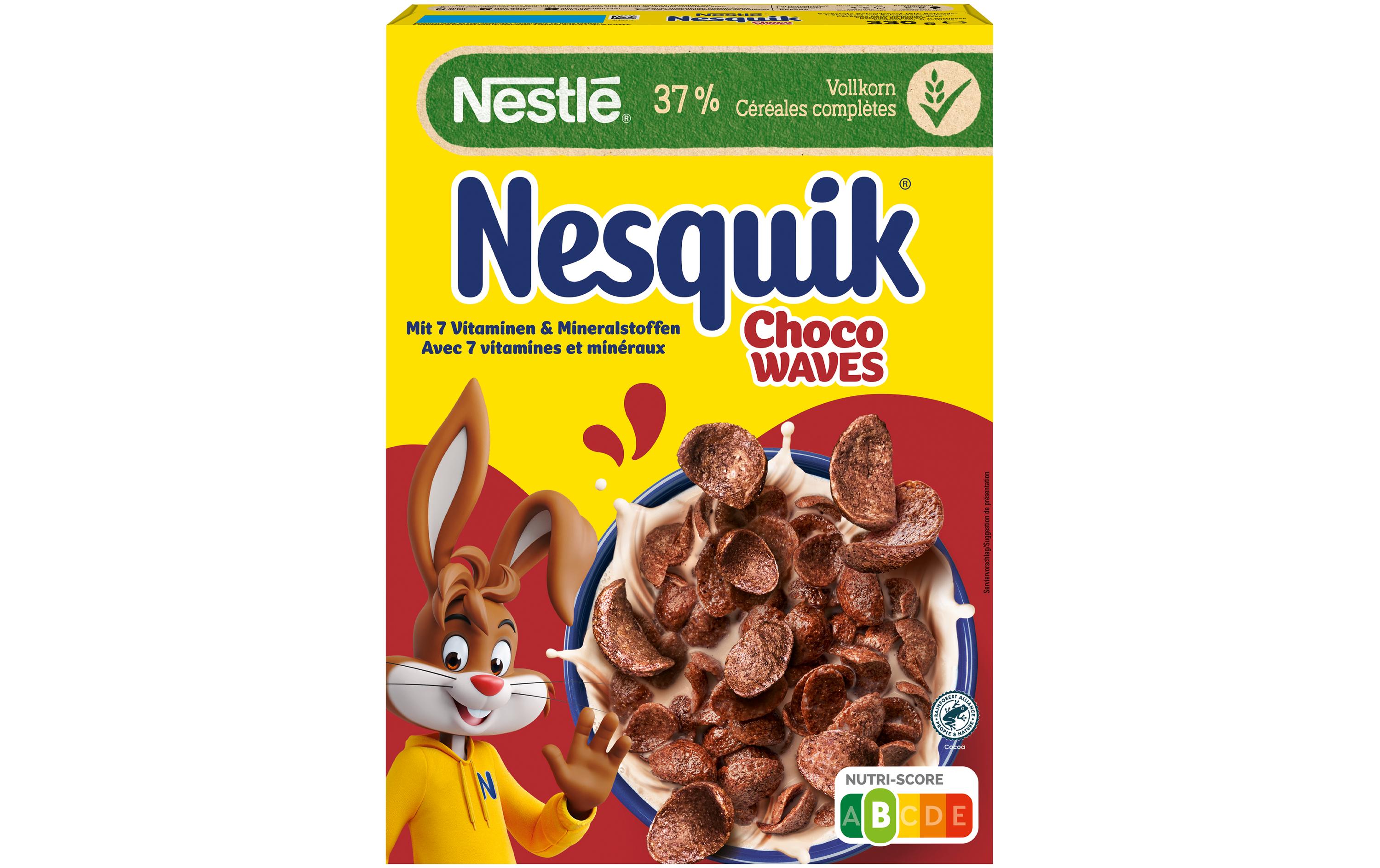 Nestlé Cerealien Nesquik Choco Waves 330g Nestlé Cerealien Nesquik Choco Waves 330g