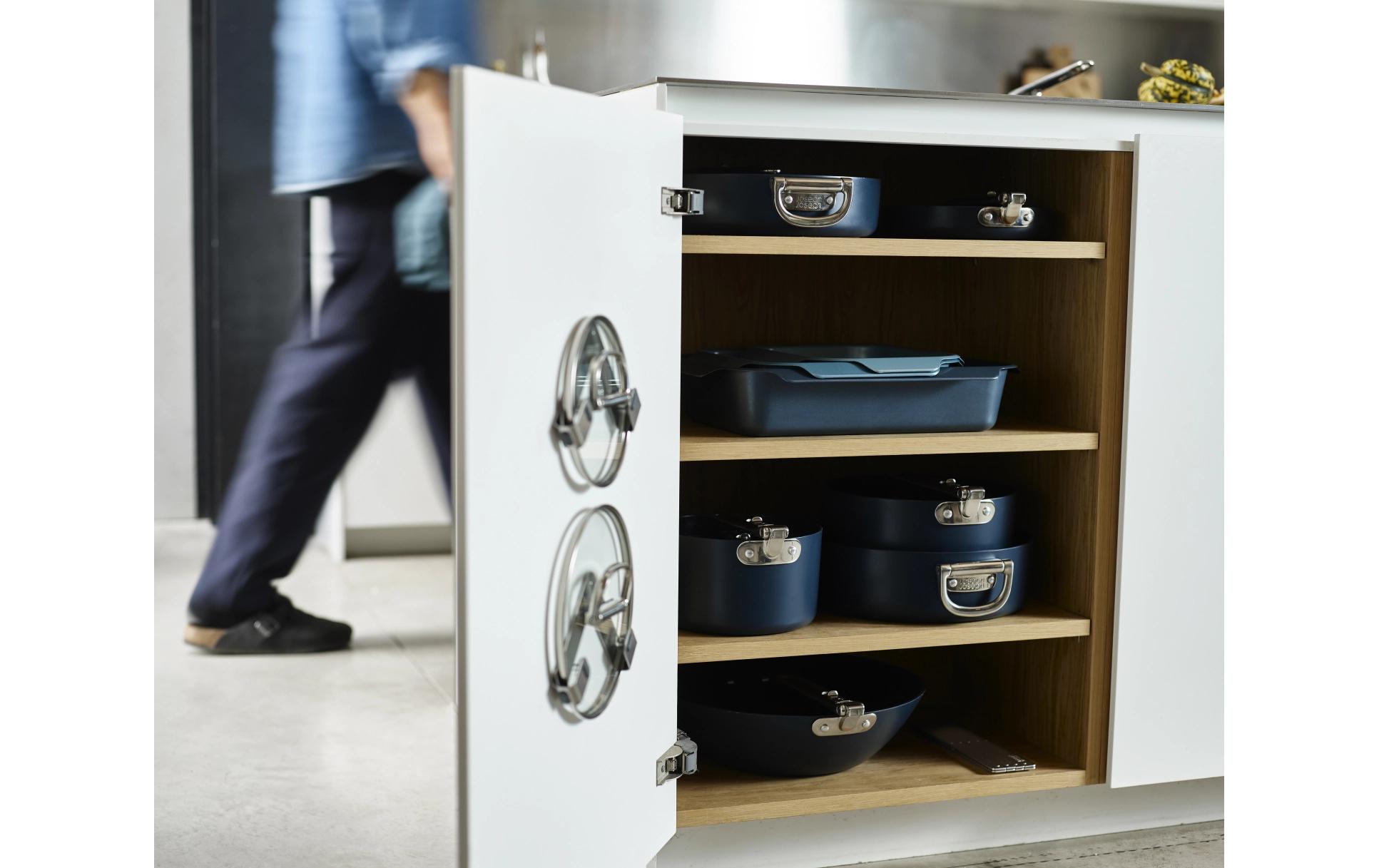 Joseph Joseph Deckel- und Pfannenhalter Space 2er Set