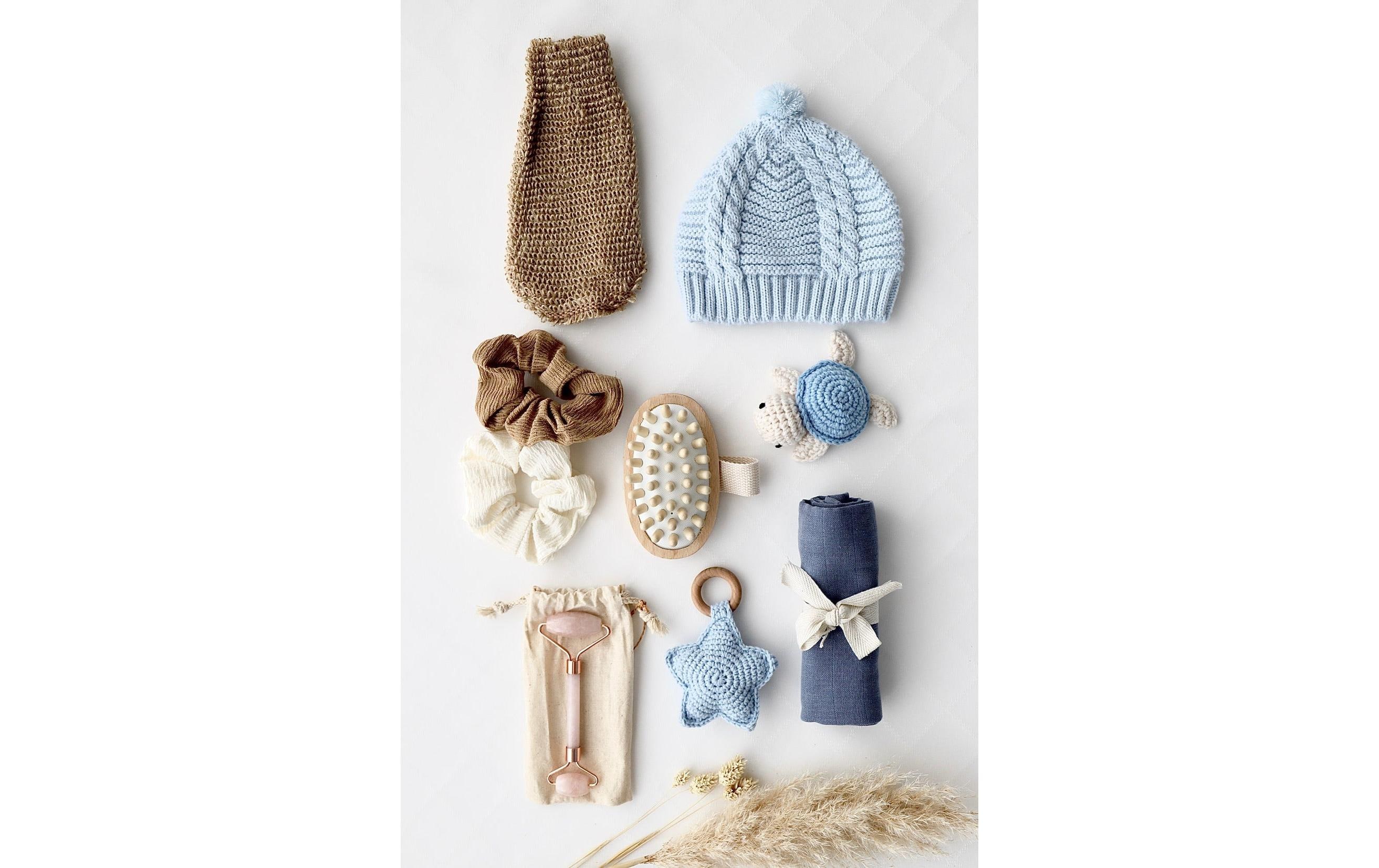 Oykami Mama-Baby Geschenkbox Elora Blau