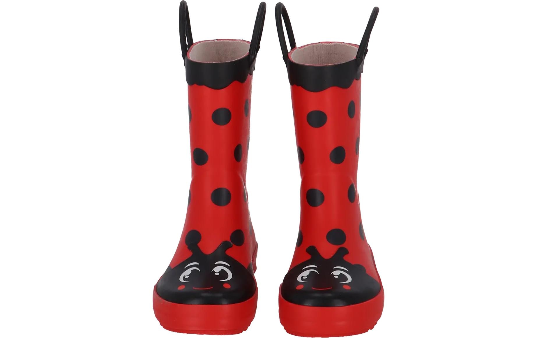 Esschert Design Gummistiefel Marienkäfer, Gr. 27/28