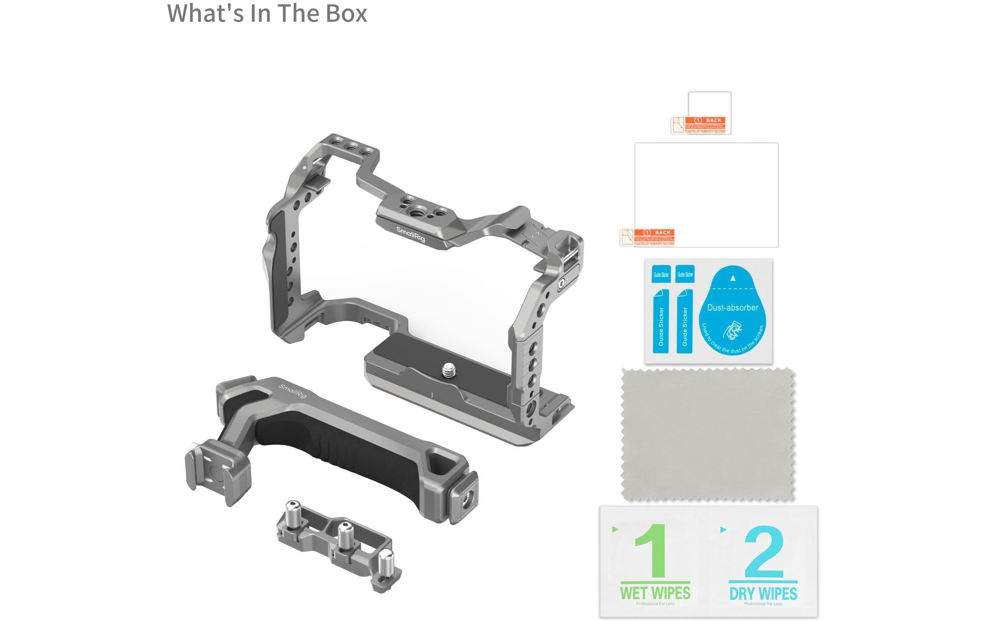 Smallrig HawkLock Schnellwechselkäfig-Kit für Canon EOS R5 Mark II