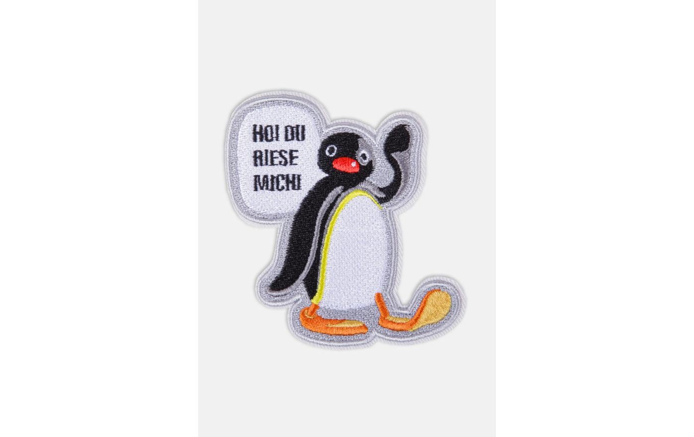 Swissmeme Aufnäher Hoi du Michi, Polyester, 7.5 x 7 cm