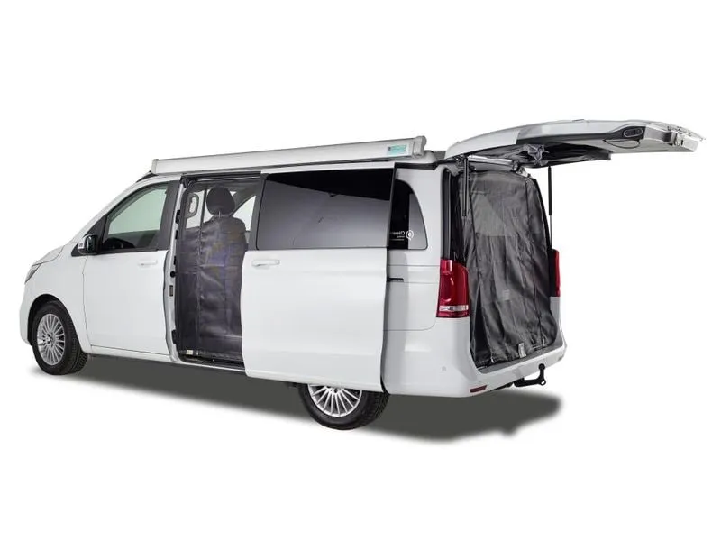 Van Quito Moskitonetz mit Schiebetüren, rechts Van Quito Moskitonetz mit Schiebetüren, rechts