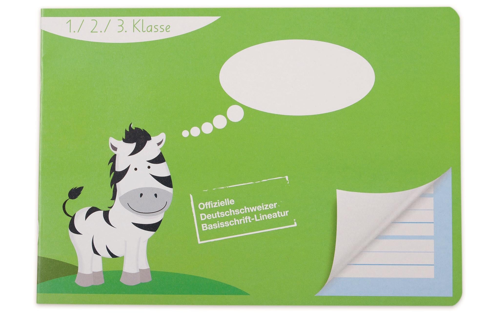 ELCO Schulheft A4, Liniert, Grün ELCO Schulheft A4, Liniert, Grün