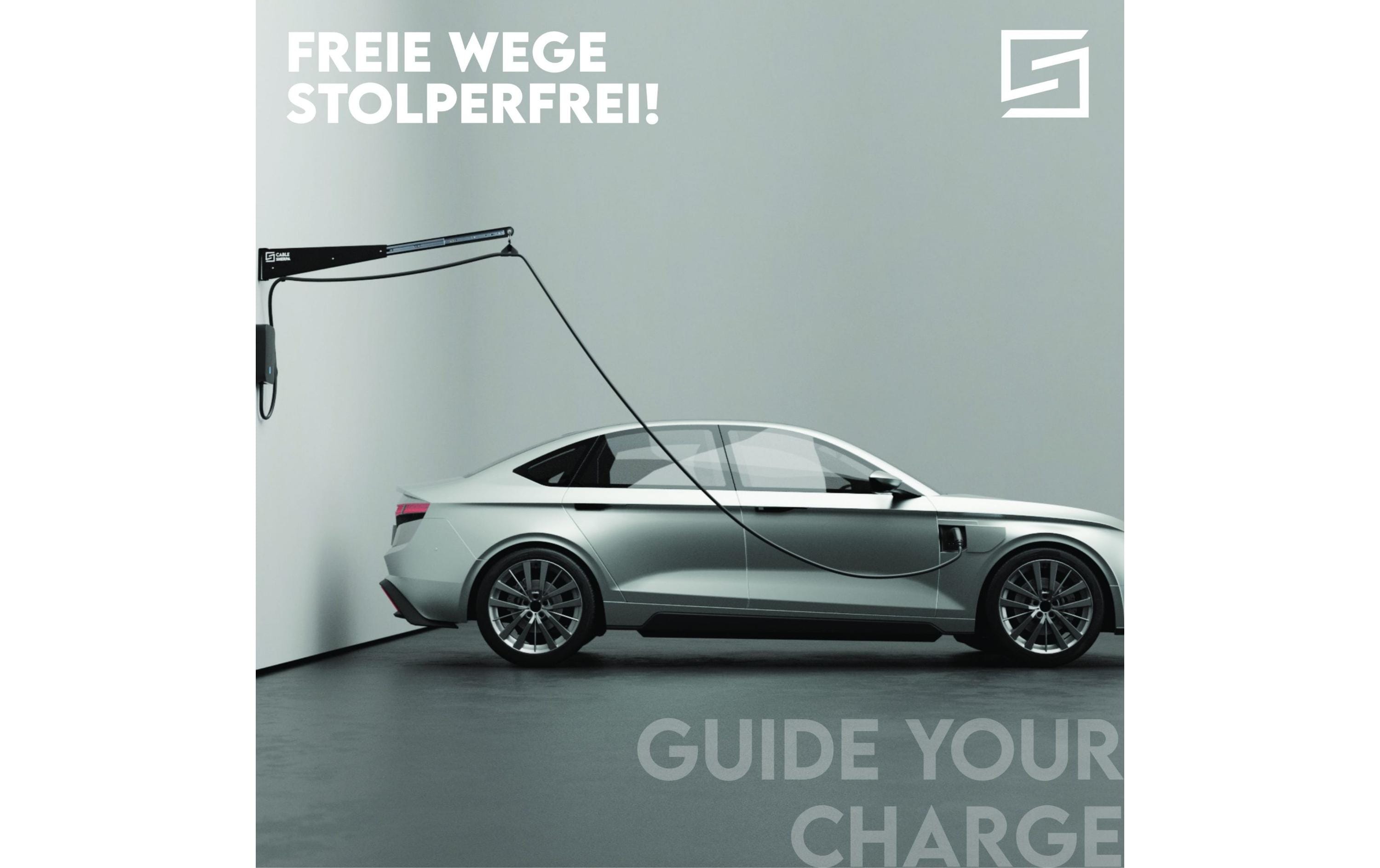 EV Buddy Kabelhalter Cable-Sherpa, Schwarz