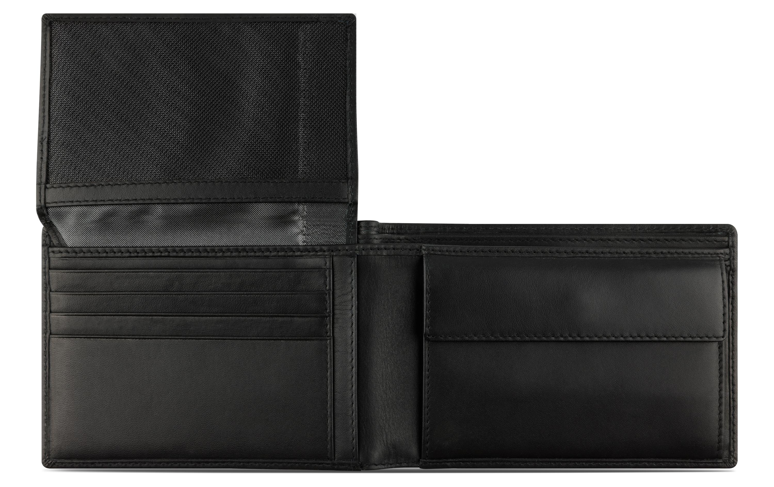 Bugatti Portemonnaie Super Slim Schwarz