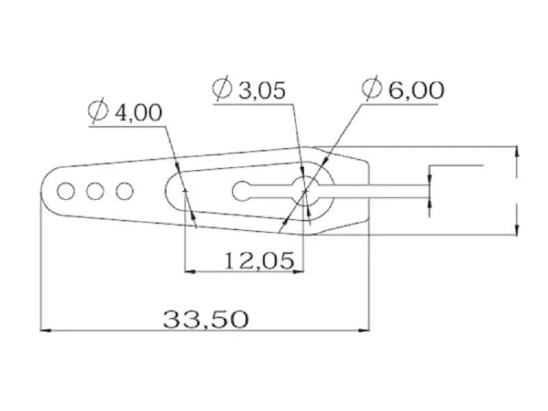KST Servoarm Aluminium 25T-6C 1 Stück KST Servoarm Aluminium 25T-6C 1 Stück