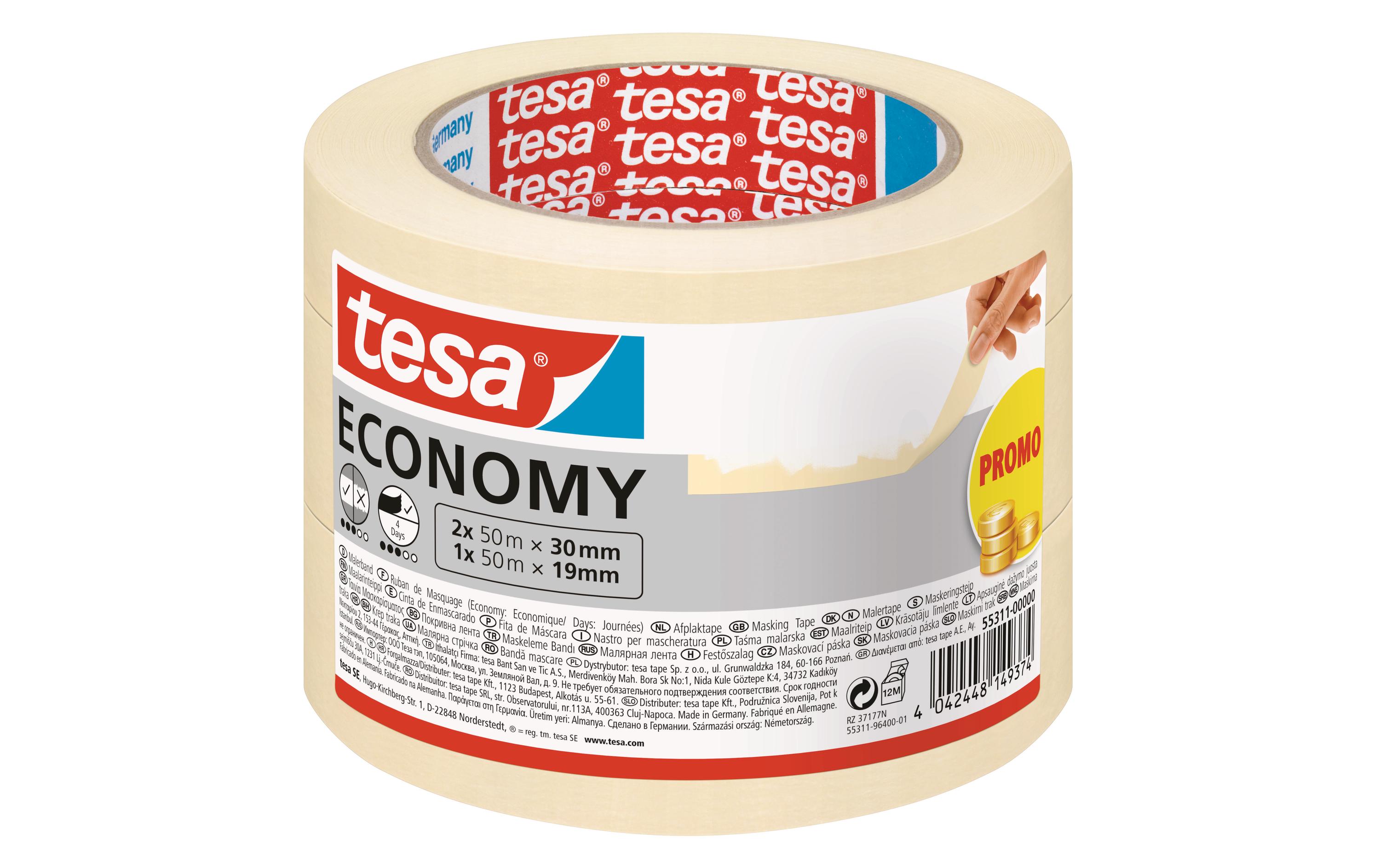 tesa Maler Kreppband 3er Pack