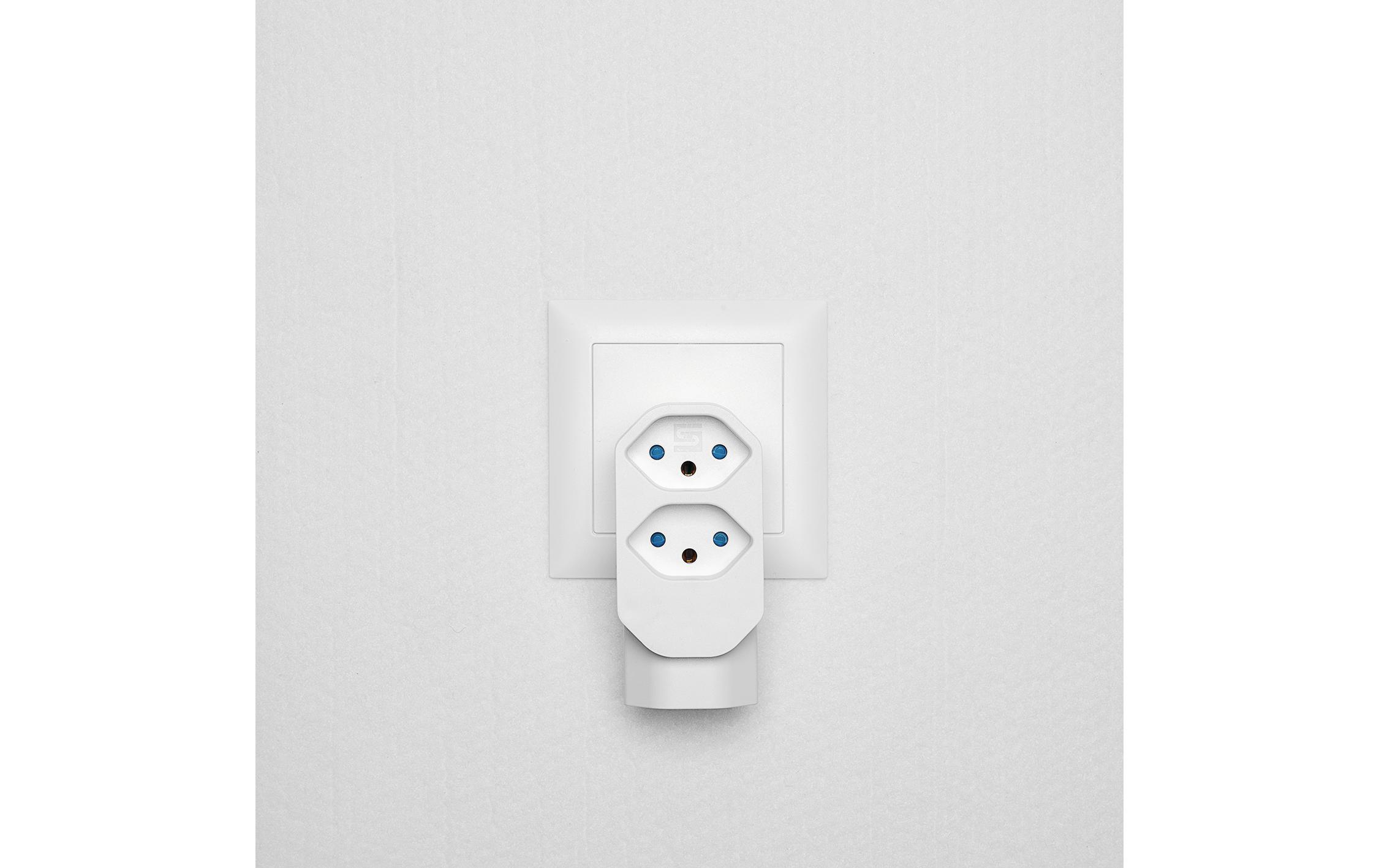 STEFFEN Manta Mehrfachadapter 3xT3 (1x unten) drehbar 3