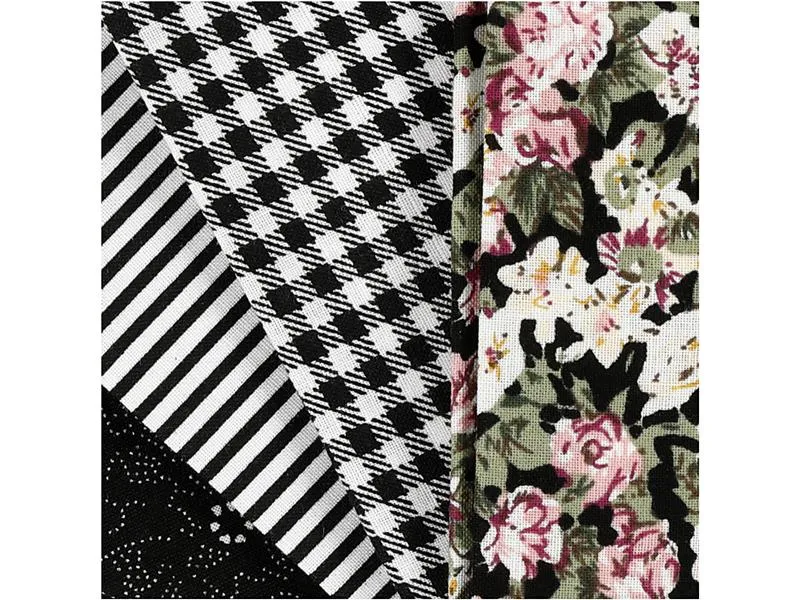 Creativ Company Stoff Fabric 4-teilig, 45 cm 55 cm