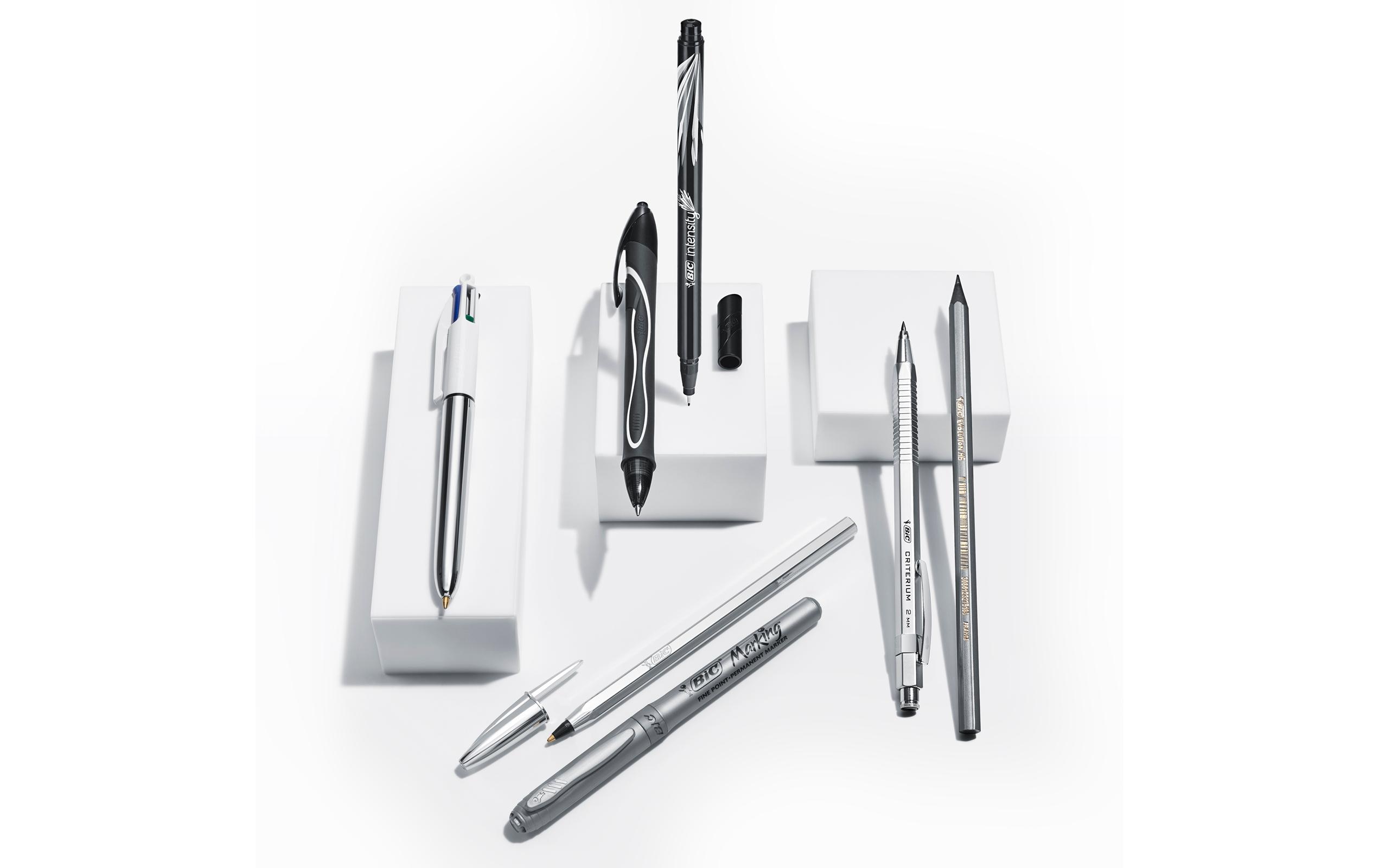 BIC Kugelschreiber Silver Kit 8-teilig