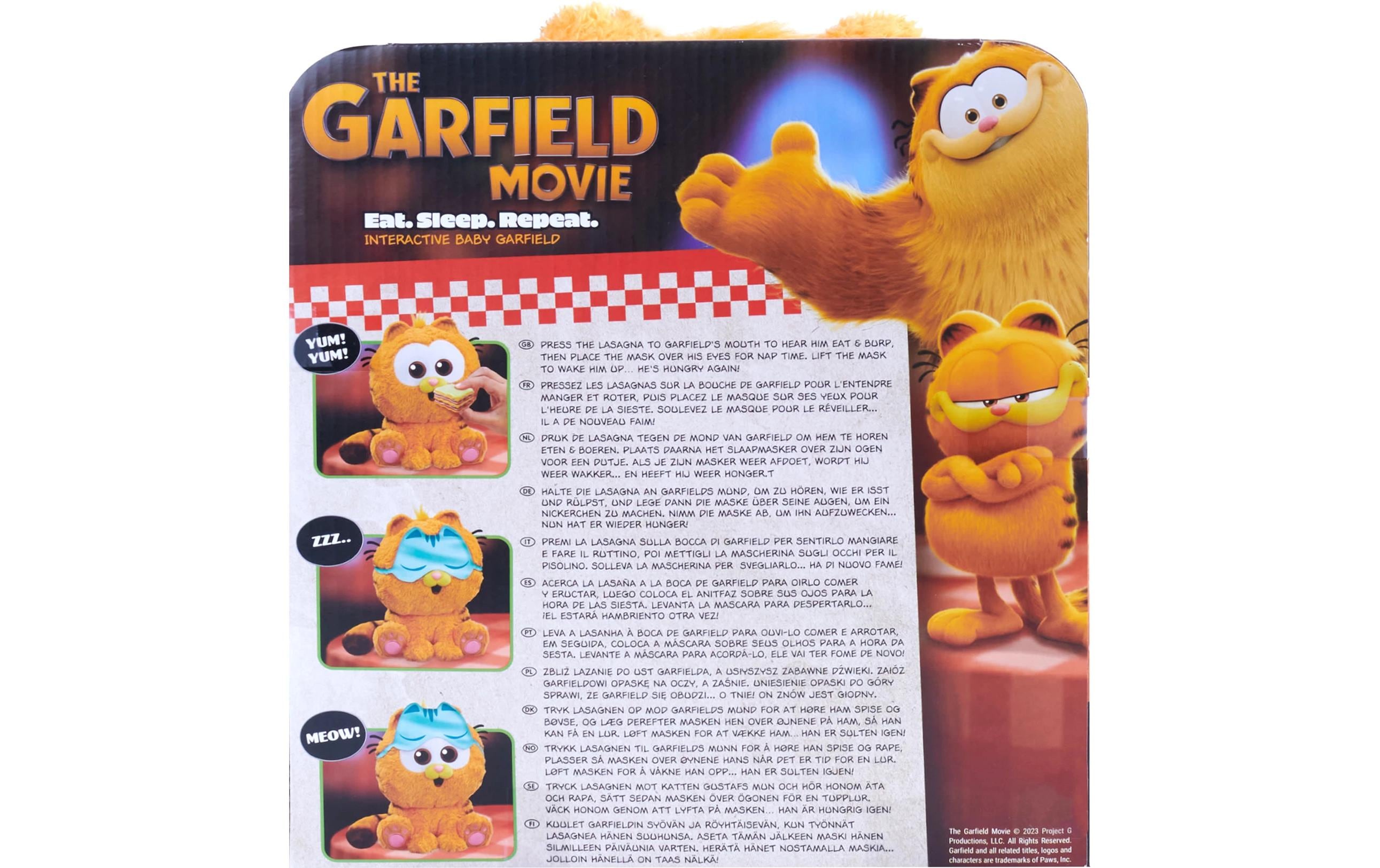 Max Bersinger Plüsch Animagic Garfield Baby interaktiv