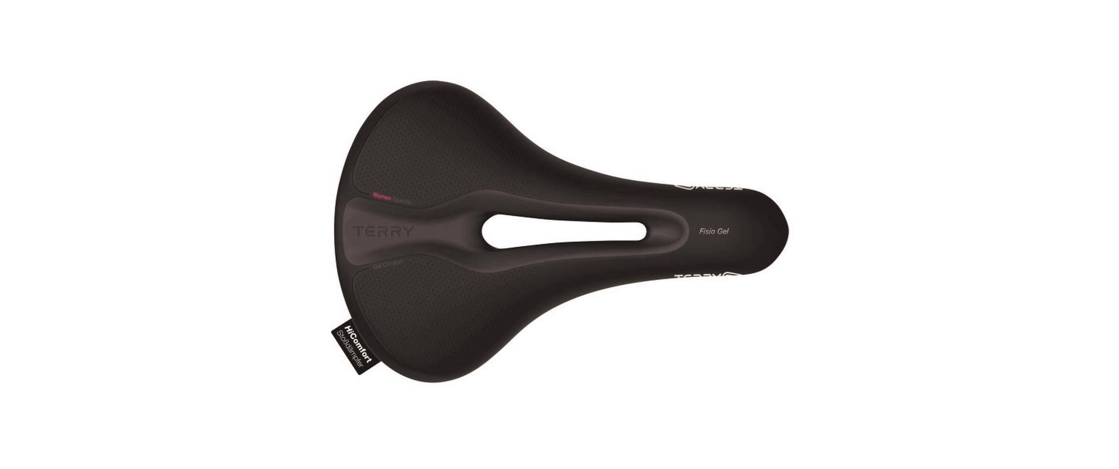 Terry Fahrradsattel Fisio Flex Gel Max Lady Schwarz Terry Fahrradsattel Fisio Flex Gel Max Lady Schwarz