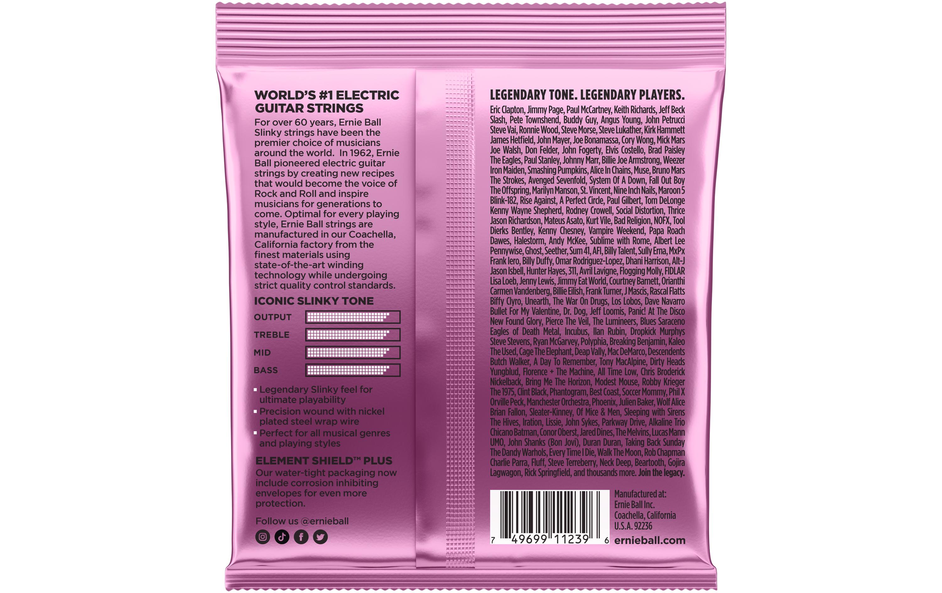 Ernie Ball Gitarrensaiten 3213 Mega Slinky – 48-105, 3er Pack