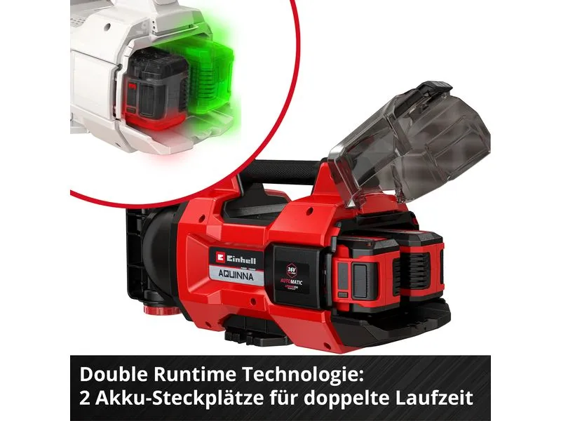 Einhell Akku-Gartenpumpe AQUINNA 18/30 F LED