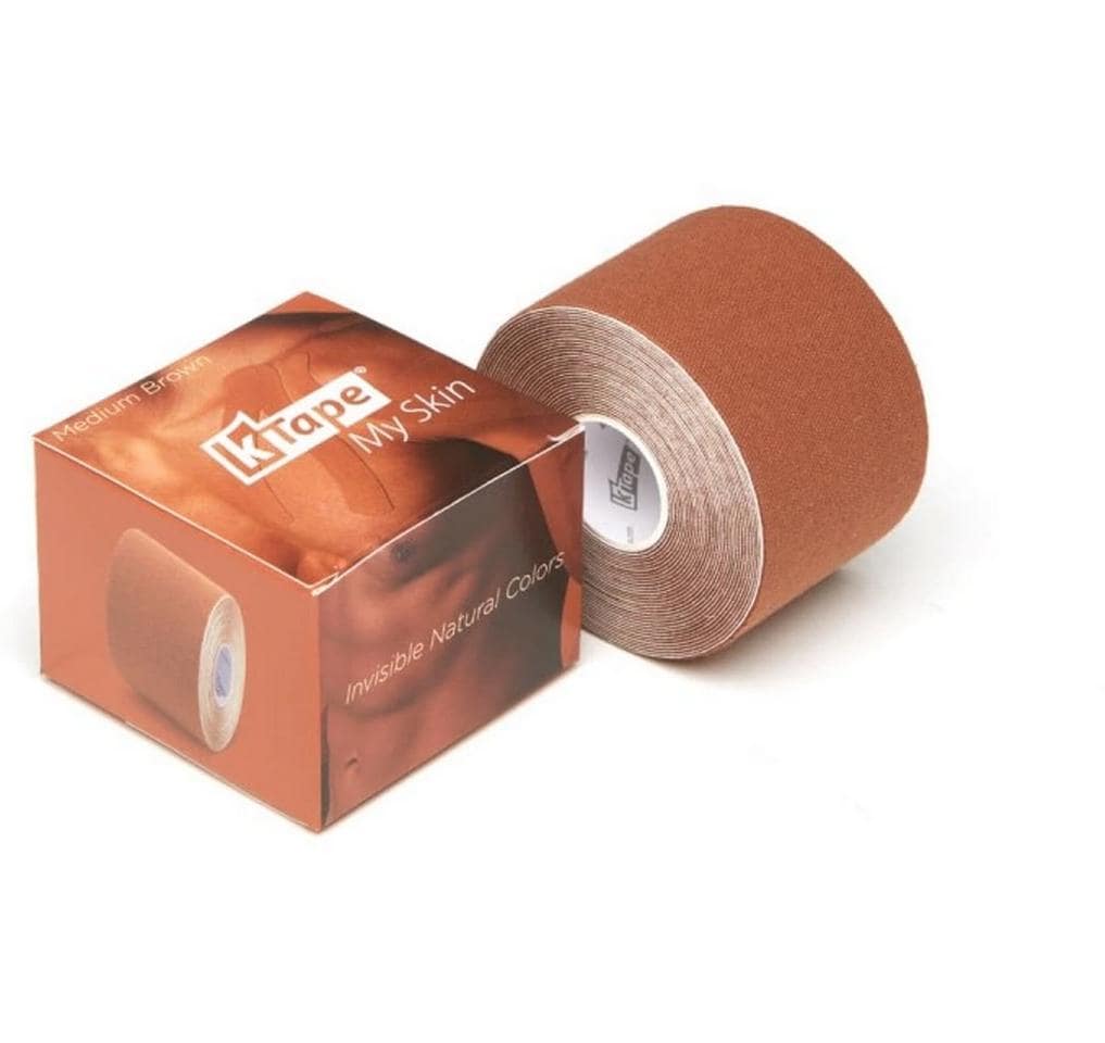 K-Tape My Skin medium brown 5 cm x 5 m Braun