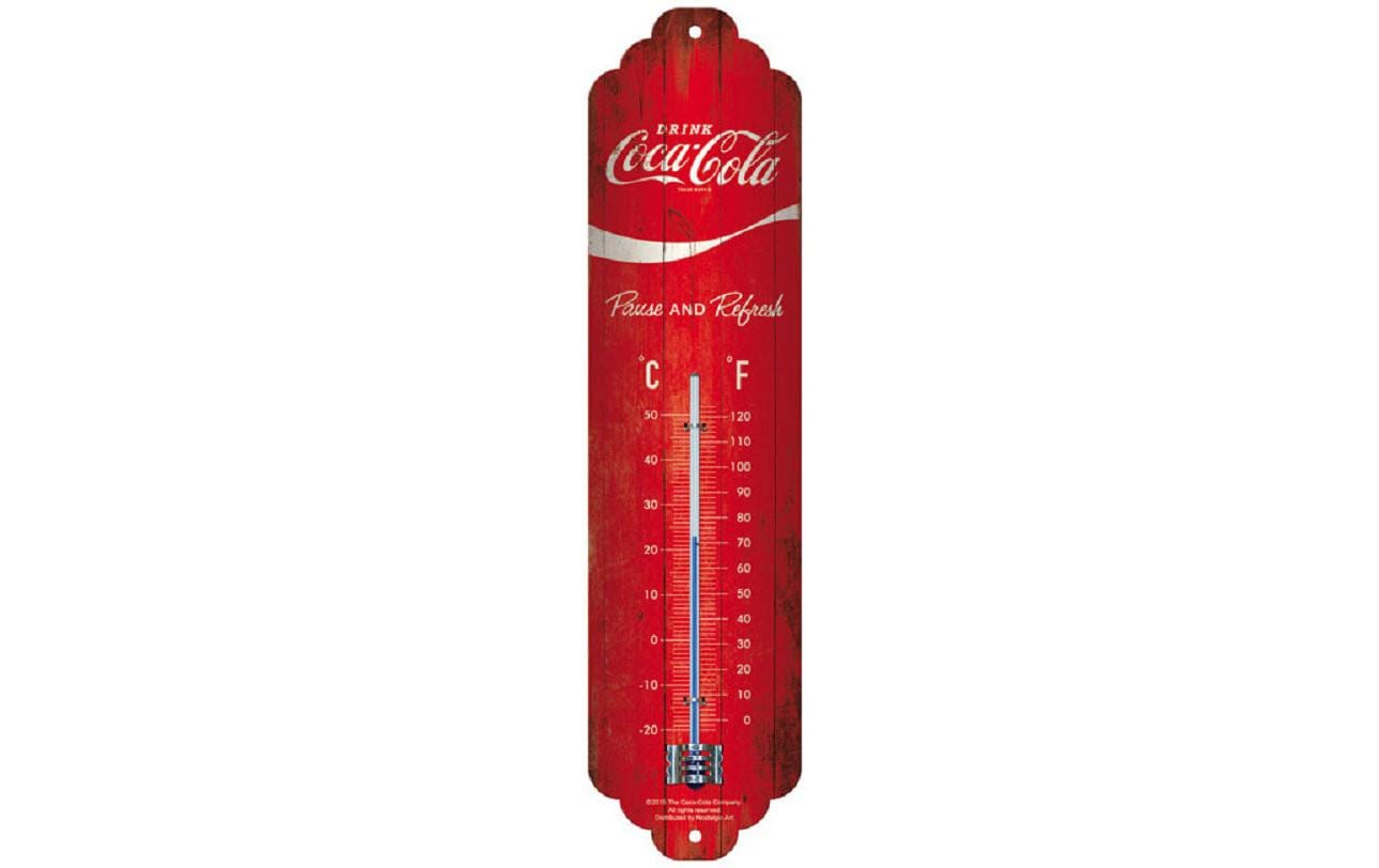 Nostalgic Art Thermometer Coca-Cola 6.5 x 28 cm Nostalgic Art Thermometer Coca-Cola 6.5 x 28 cm