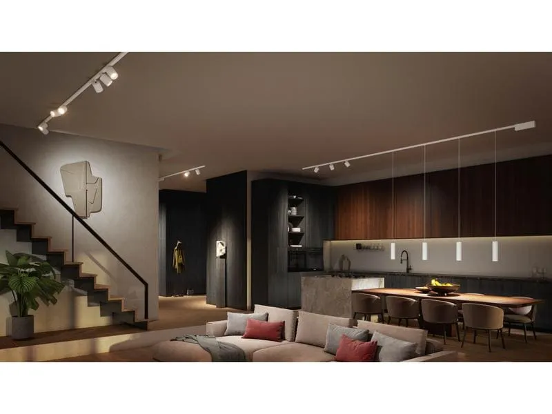 Philips Hue LED Schienenspot Perifo Erweiterungsspot Weiss