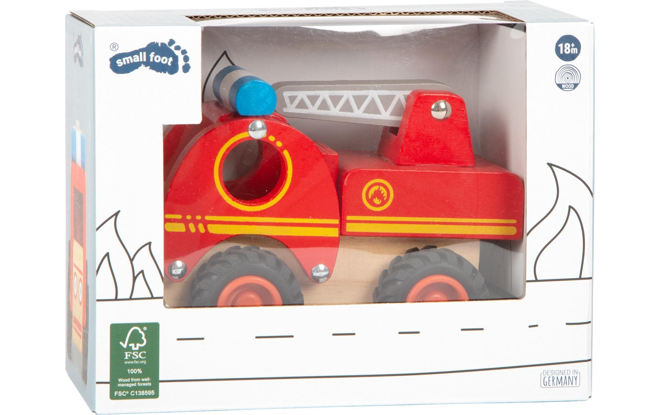 small foot Feuerwehrfahrzeug