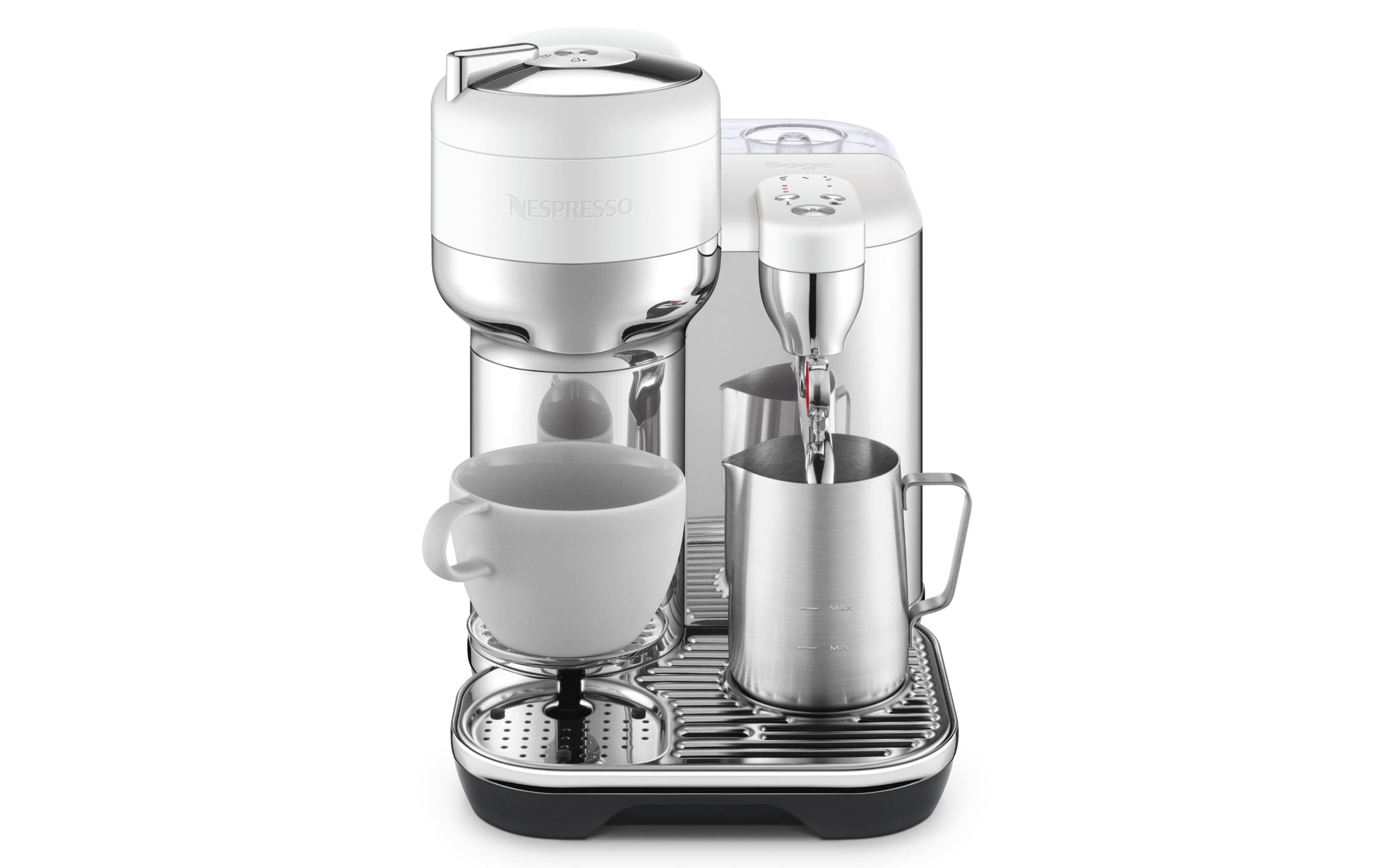 Sage Kaffeemaschine Nespresso Vertuo Creatista Sea Salt Sage Kaffeemaschine Nespresso Vertuo Creatista Sea Salt