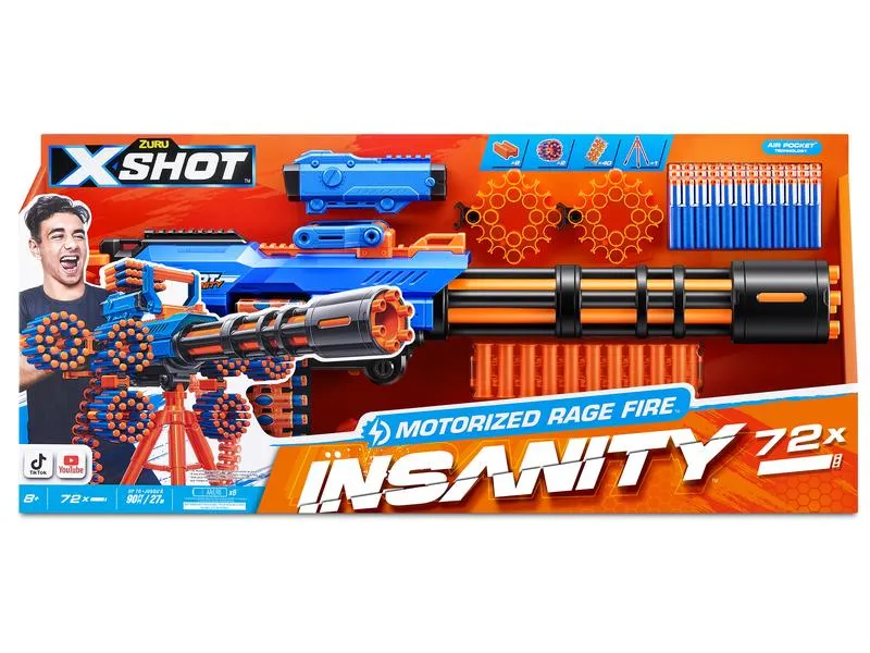 X-Shot X-Shot Insanity Motorized Rage Fire