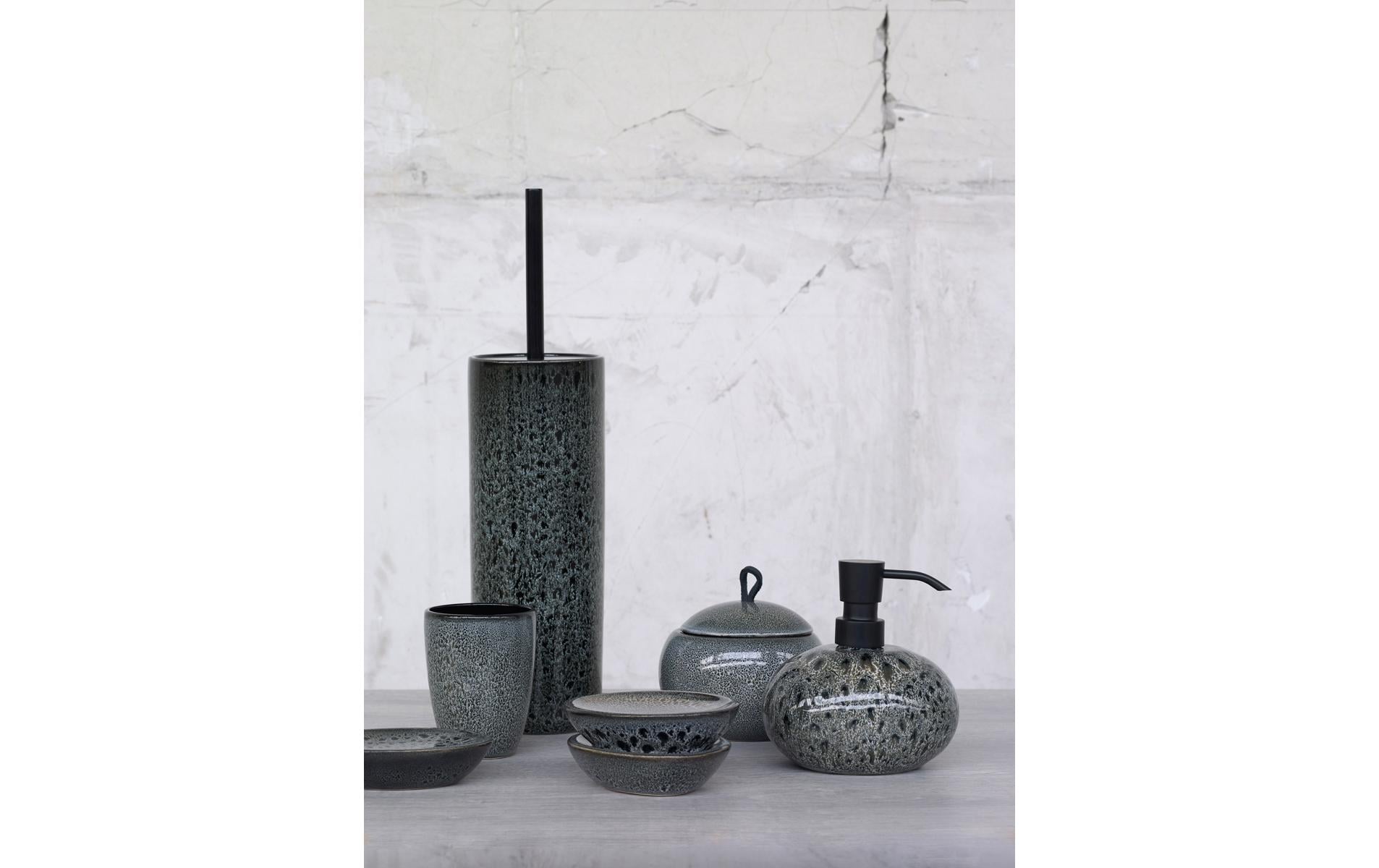 Aquanova Seifenspender Ugo 500 ml, Schwarz