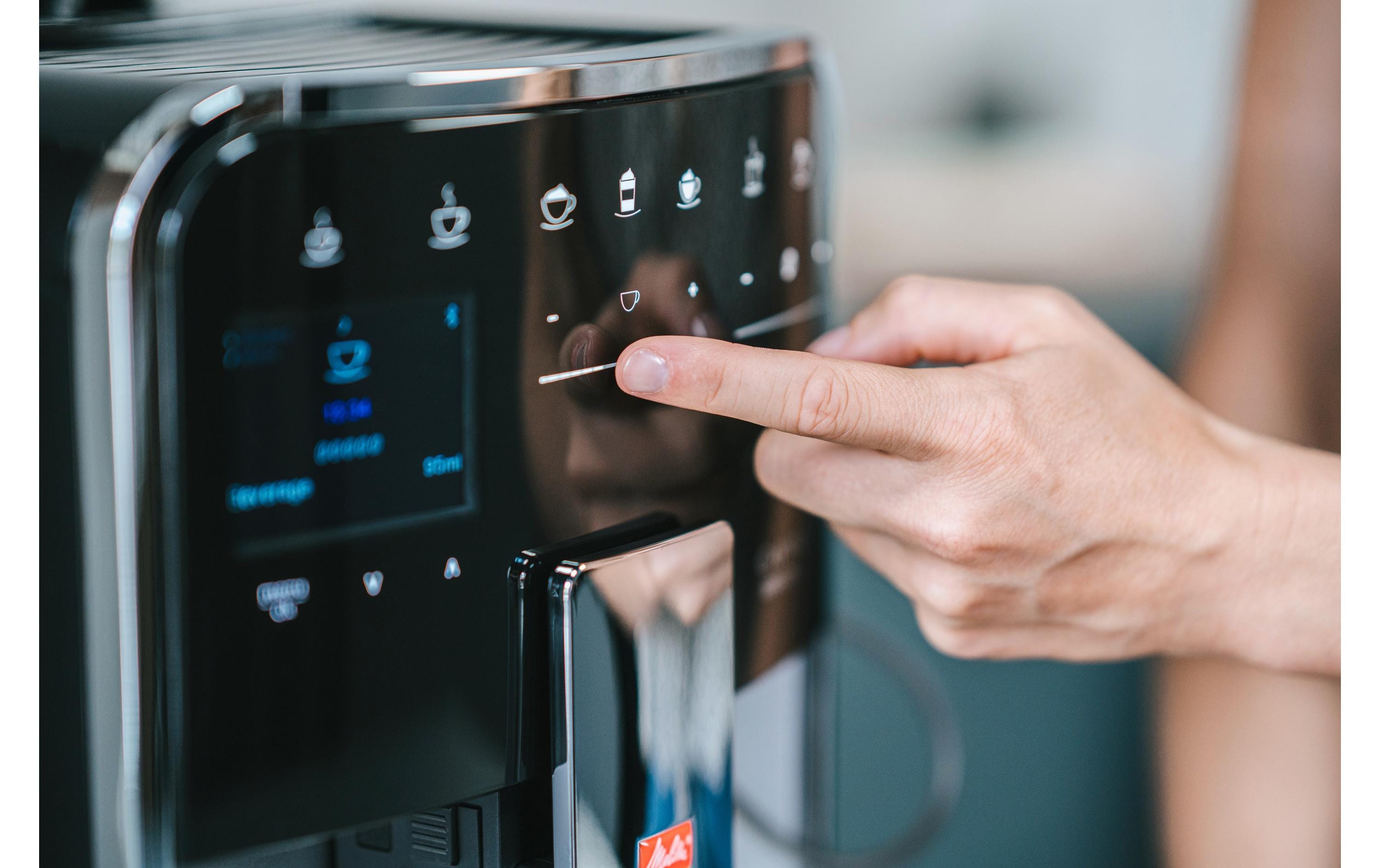 Melitta Kaffeevollautomat Barista T Smart F830-102 Schwarz Melitta Kaffeevollautomat Barista T Smart F830-102 Schwarz