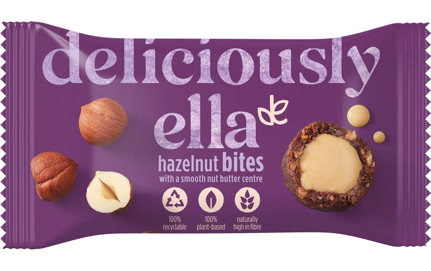 Deliciously Ella Nut Butter Bites Hazelnut 36 g