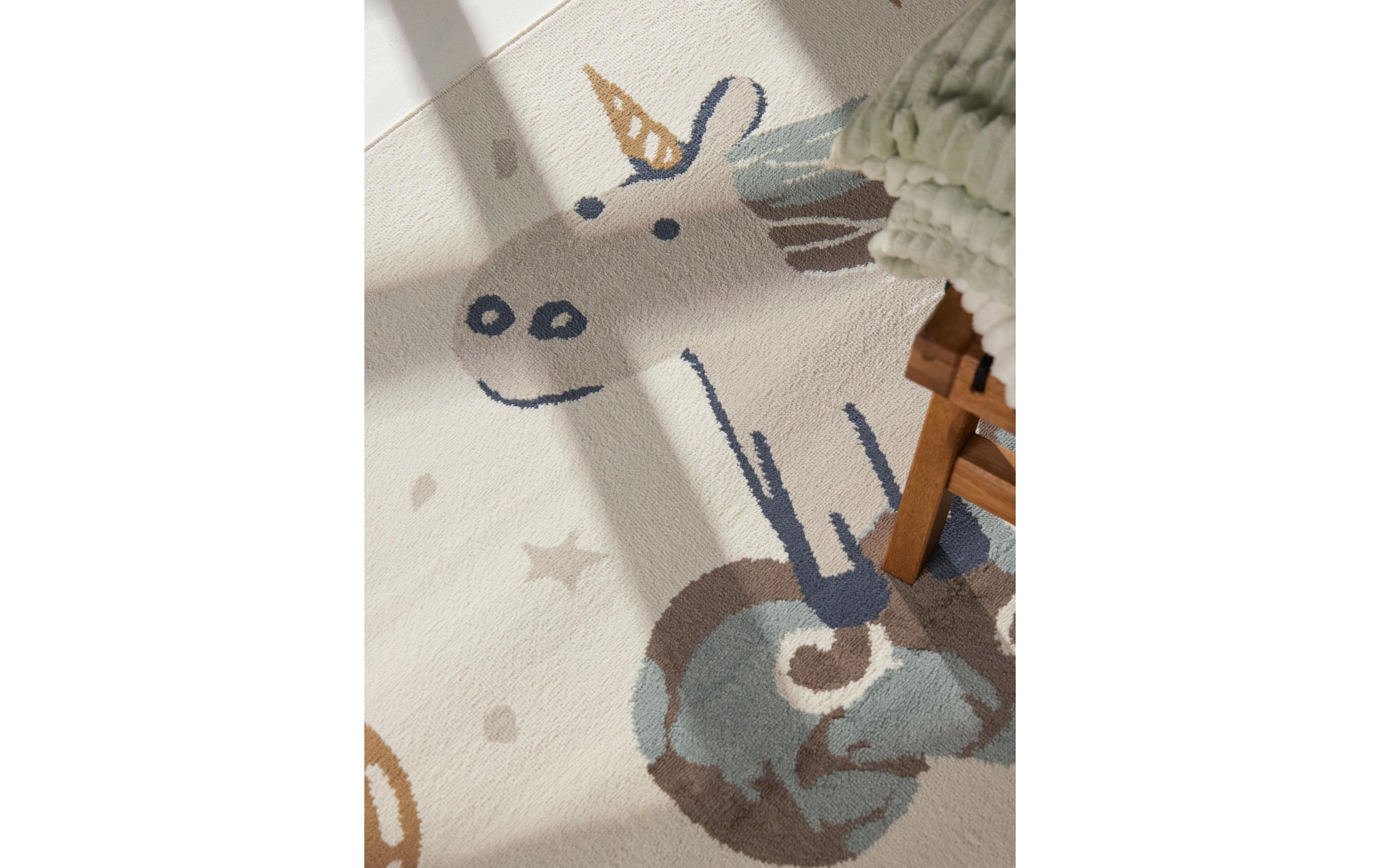 Hanse Home Dekoteppich Einhorn 120 x 170 cm