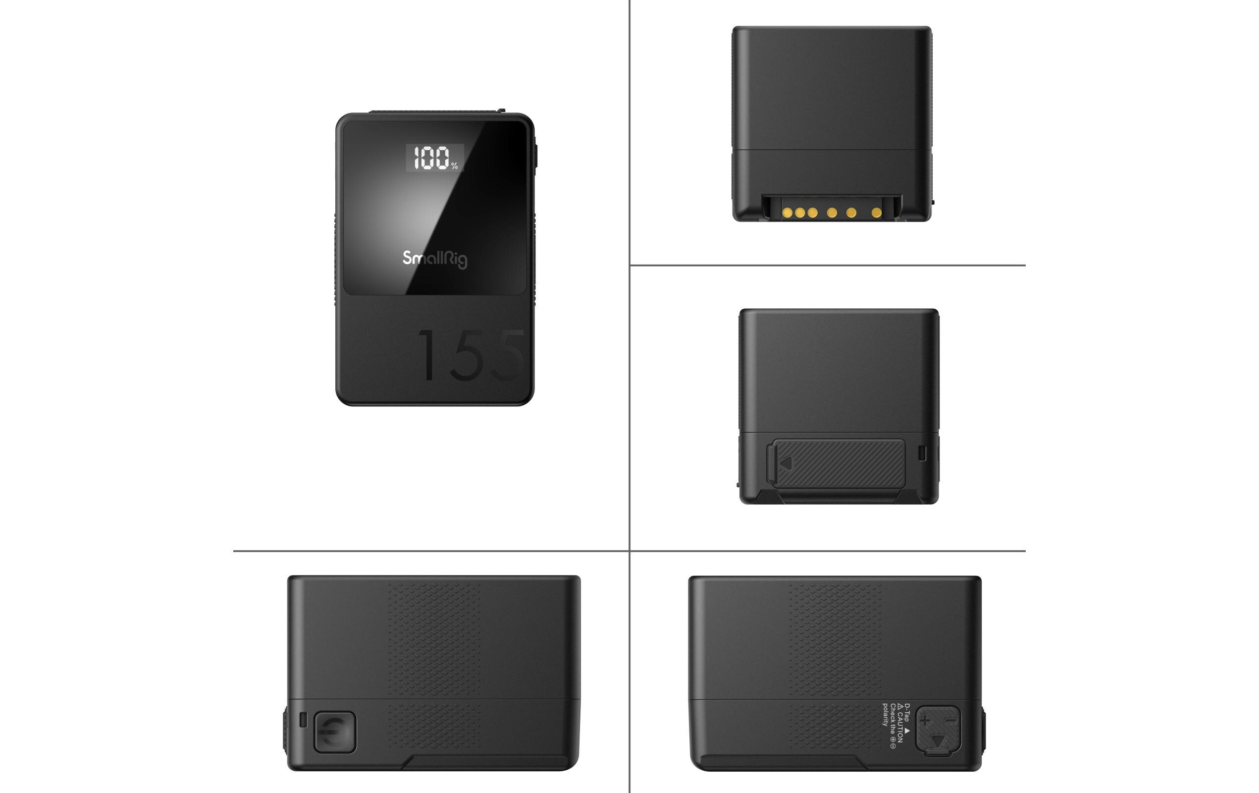 Smallrig Videokamera-Akku VB155 Mini V-Mount